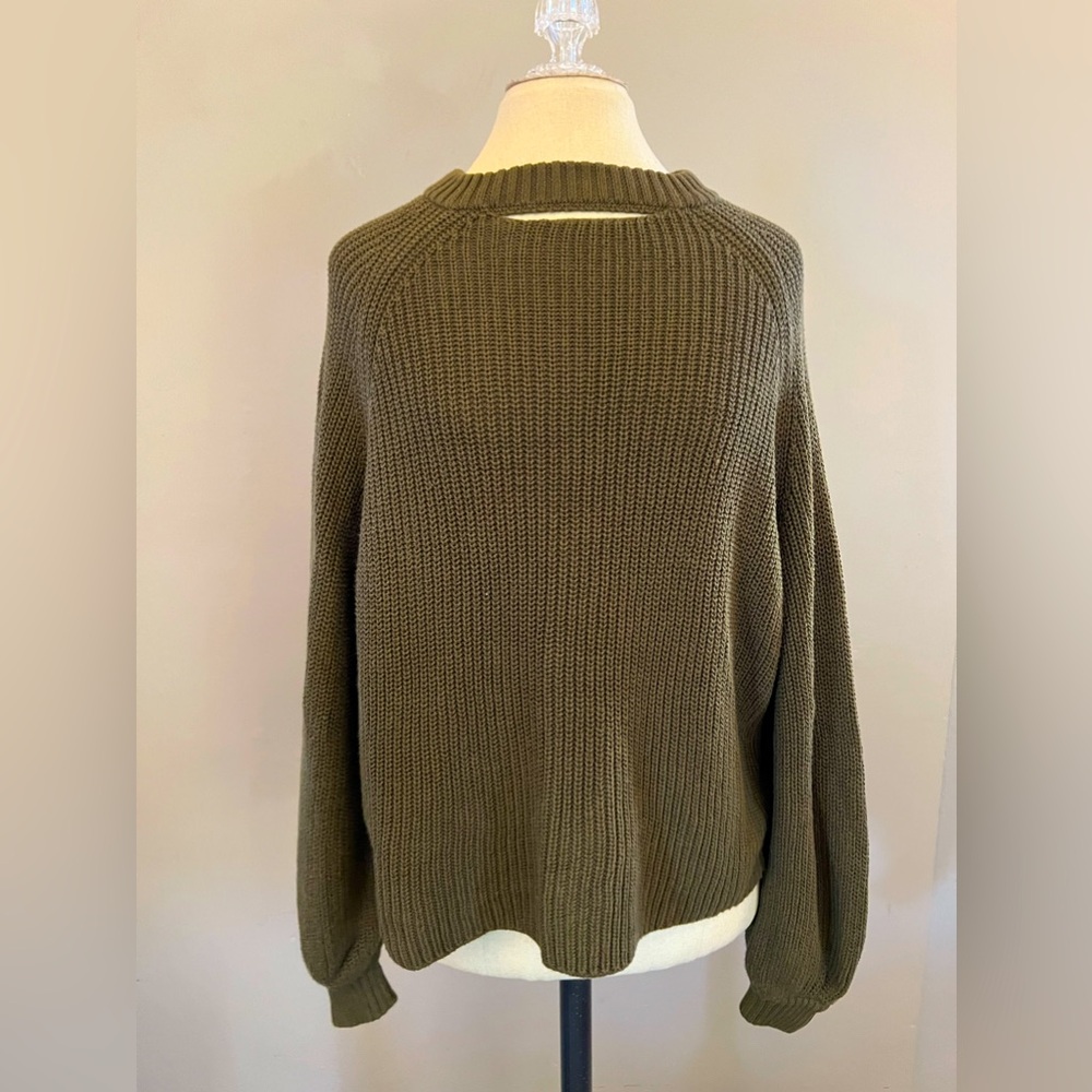 Pact women’s crewneck cotton sweater Size S